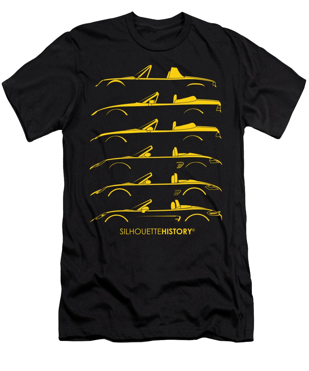 1 German Roadster Silhouettehistory Gabor Vida T-Shirt