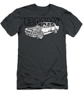 1 Germany Legendary Sport 4 Door Sedan BMW 5 Series E28 Cutaway Automotive Art Vladyslav Shapovalenko T-Shirt