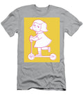 1 Girl Riding a Scooter Csa Images T-Shirt