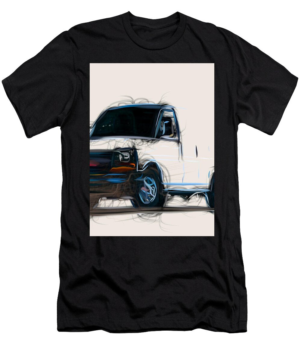 1 Gmc Savana Minivan Drawing Carstoon Concept T-Shirt