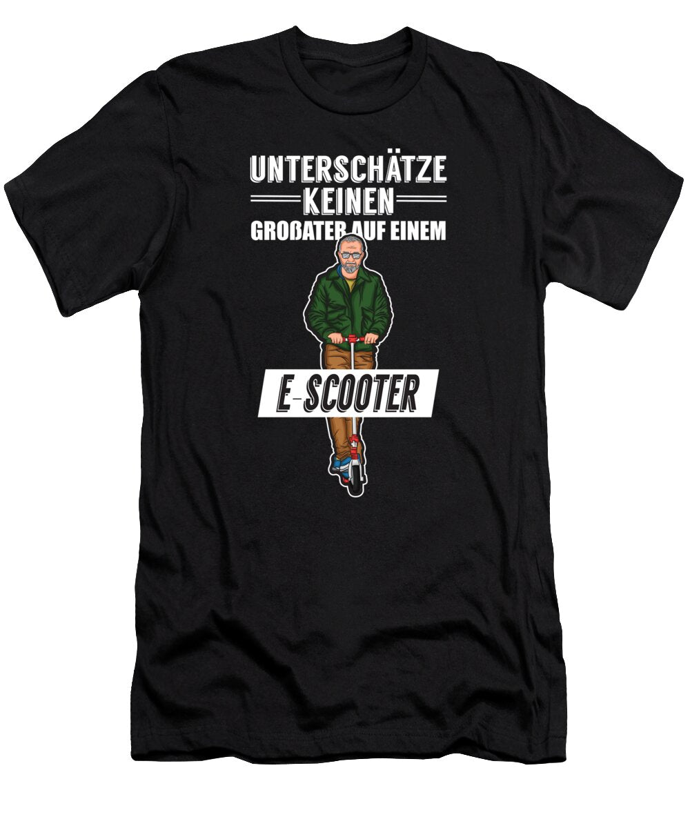 1 Grandfather Electric Scooter Grandpa Electric Scooter Toy Cool Marco Rothe T-Shirt