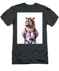 1 Hippopotamus Ready for Scuba Diving Stellart Studio T-Shirt
