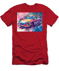 1 Hyundai Ioniq 2017 Hybrid Hatchback Electric Vehicle Colorful Car Vibrant Electric Car Art Hollie Love T-Shirt