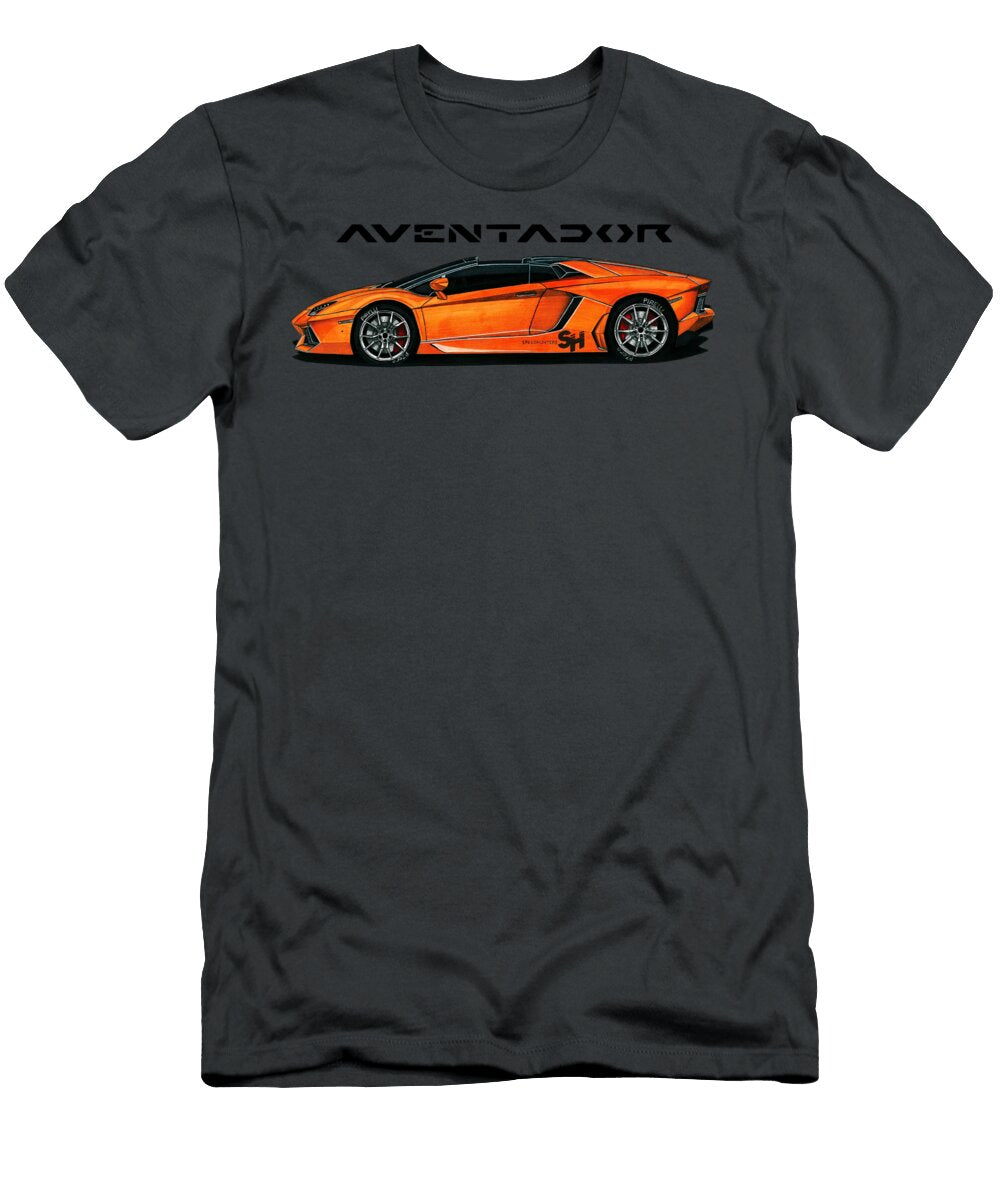 1 Italian Legend Lamborghini Aventador V12 Roadster Vladyslav Shapovalenko T-Shirt