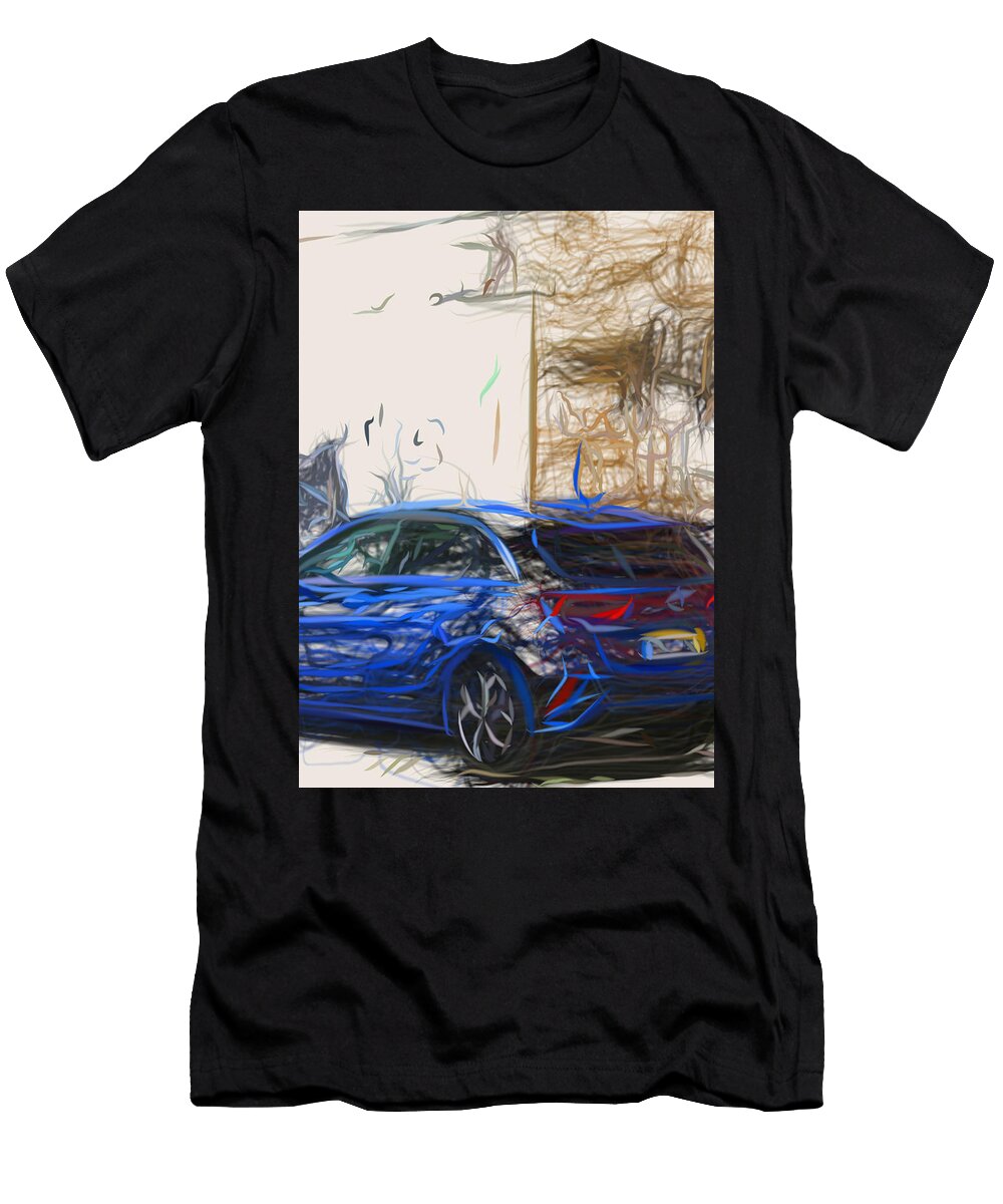 1 Kia Ceed Hatchback Drawing Carstoon Concept T-Shirt