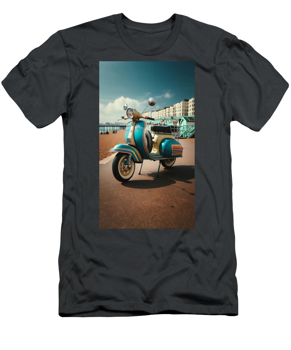 1 Lambretta Scooter Stephen Smith Galleries T-Shirt