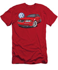 1 Legendary Iconic Germany Business Car Red Modern Volkswagen Passat Sedan B5 Vlad Automotive T-Shirt