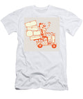 1 Man Riding a Motorbike with Luggage Csa Images T-Shirt