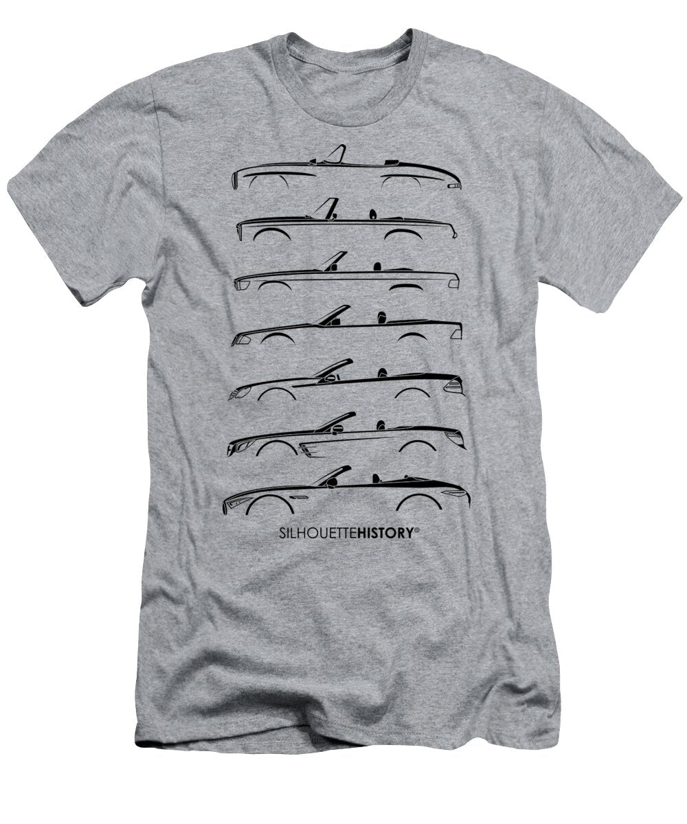 1 Mercy Roadster 7g Silhouettehistory Gabor Vida T-Shirt