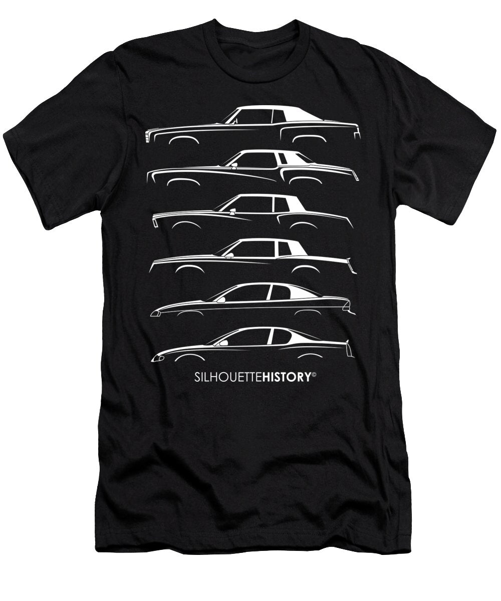1 Monte Carlo Sport Silhouettehistory Gabor Vida T-Shirt