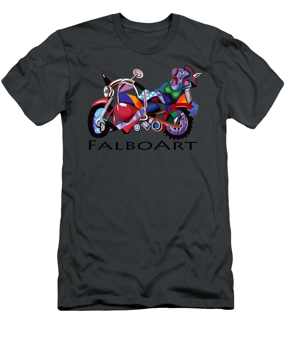 1 Motorcycle Mama Anthony Falbo T-Shirt