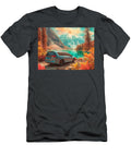 1 Mountain Road Trip Chrysler Pacifica 2023 Minivan Autumn Landscape Autumn Mountain Road Trip Hollie Love T-Shirt