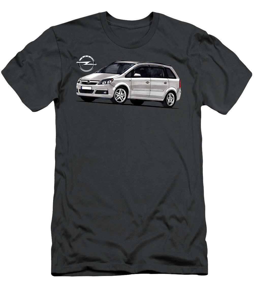 1 Popular Germany Family Gray Minivan Opel Zafira B Vladyslav Shapovalenko T-Shirt