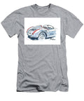 1 Porsche 550 Spyder Fountain Pen Ink Drawing Frank Ramspott T-Shirt