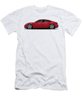 1 Porsche Taycan 966 Red Vector Illustration John Cassella T-Shirt