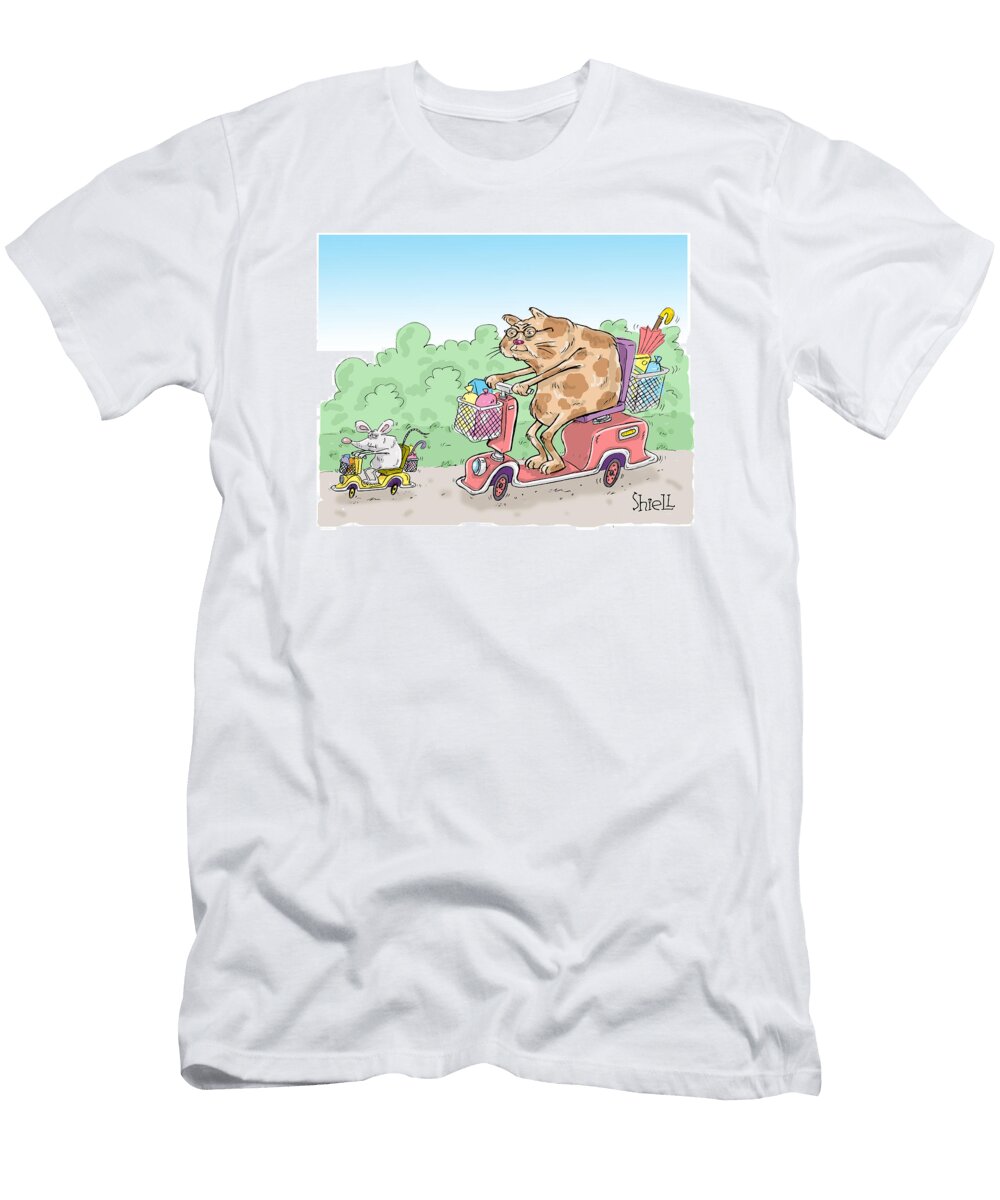 1 Puss N Scoot Mike Shiell T-Shirt
