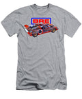 1 Red Beautiful Japanese Grand Prix Vintage Supercar Bre Hino Samurai 1967 Cutaway Automotive Art Vladyslav Shapovalenko T-Shirt