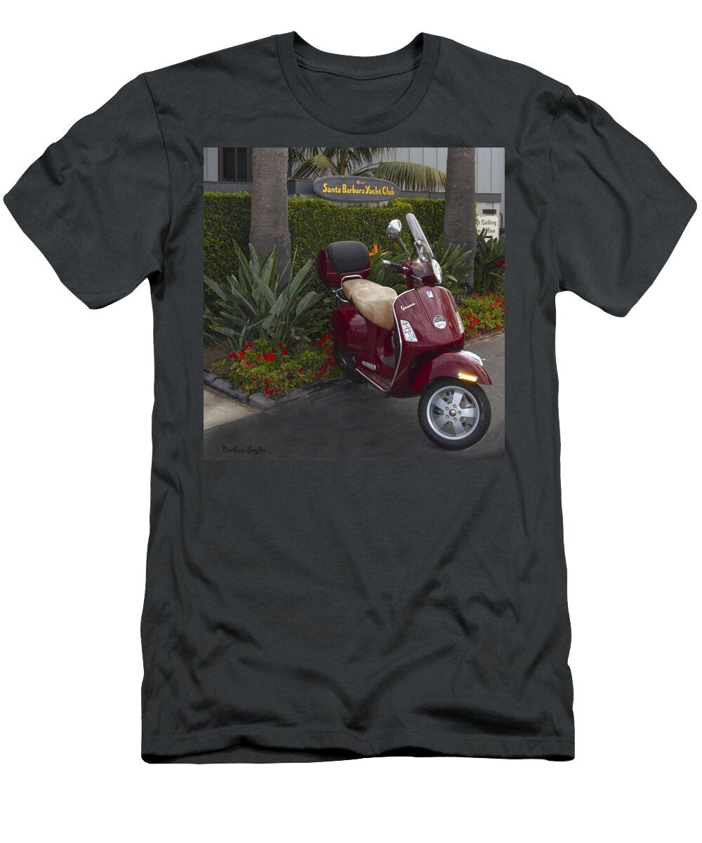 1 Santa Barbara Yacht Club Vespar Barbara Snyder T-Shirt