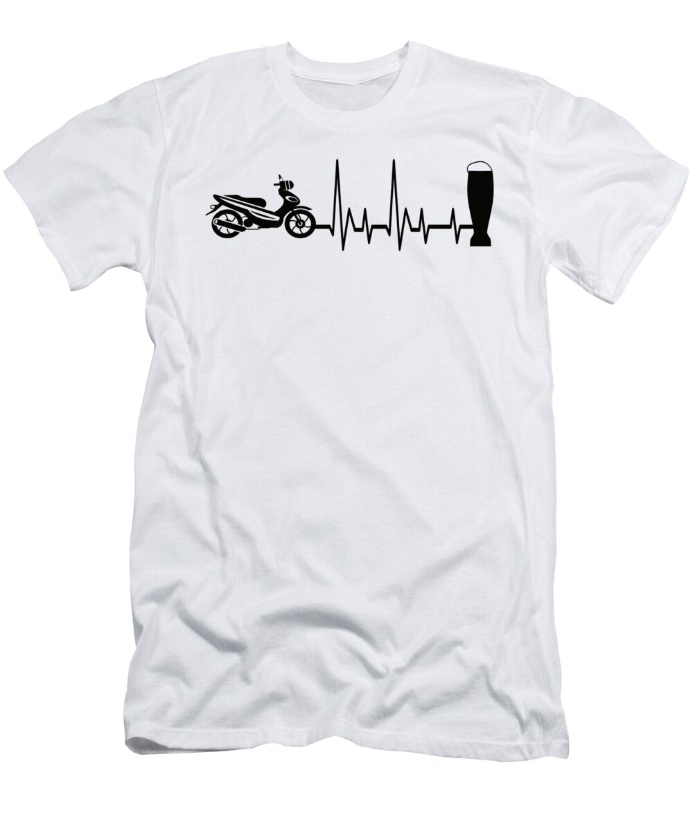 1 Scooter and Beer Steven Zimmer T-Shirt