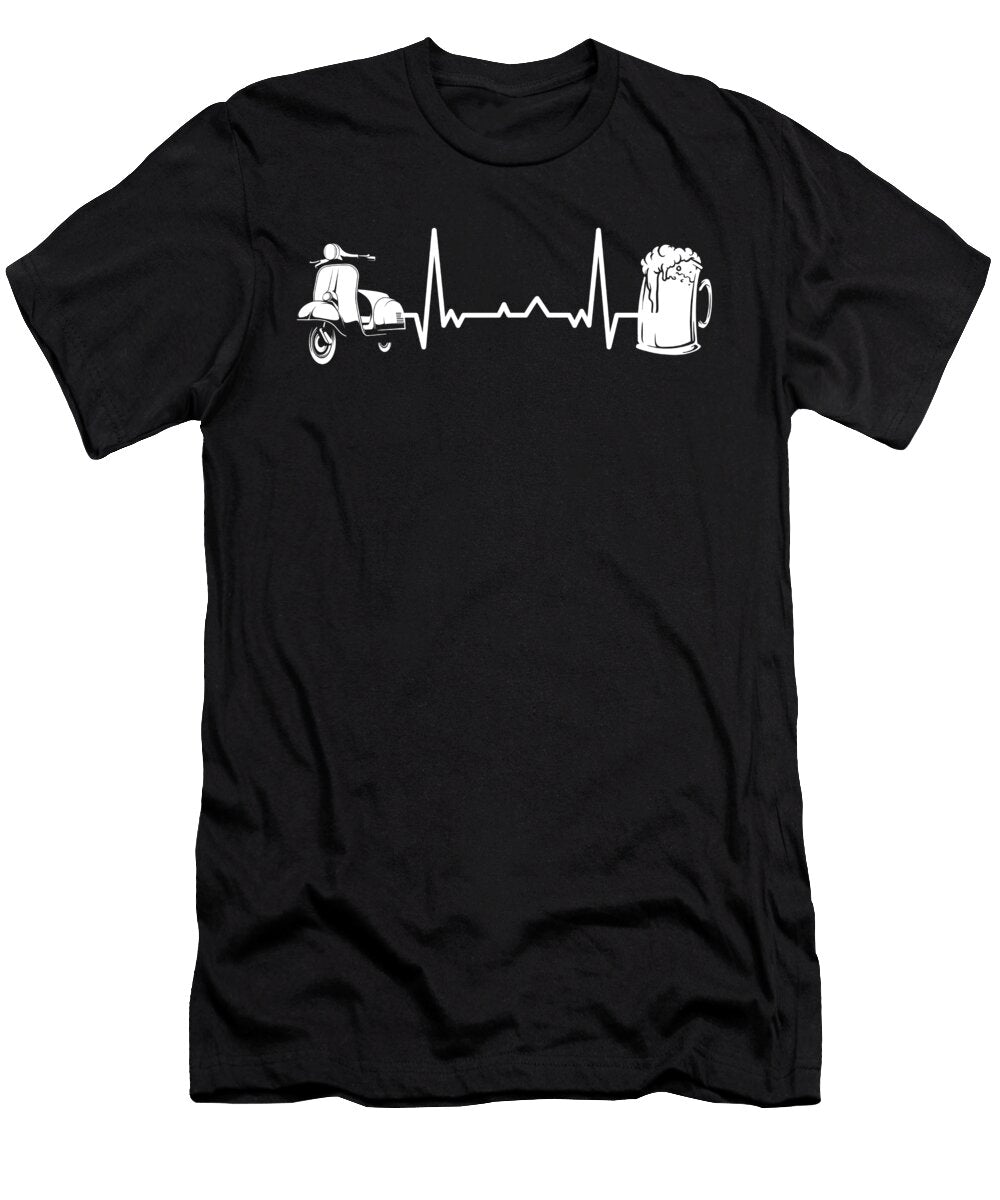 1 Scooter Bike Scoot Moped Jonathan Kraske T-Shirt