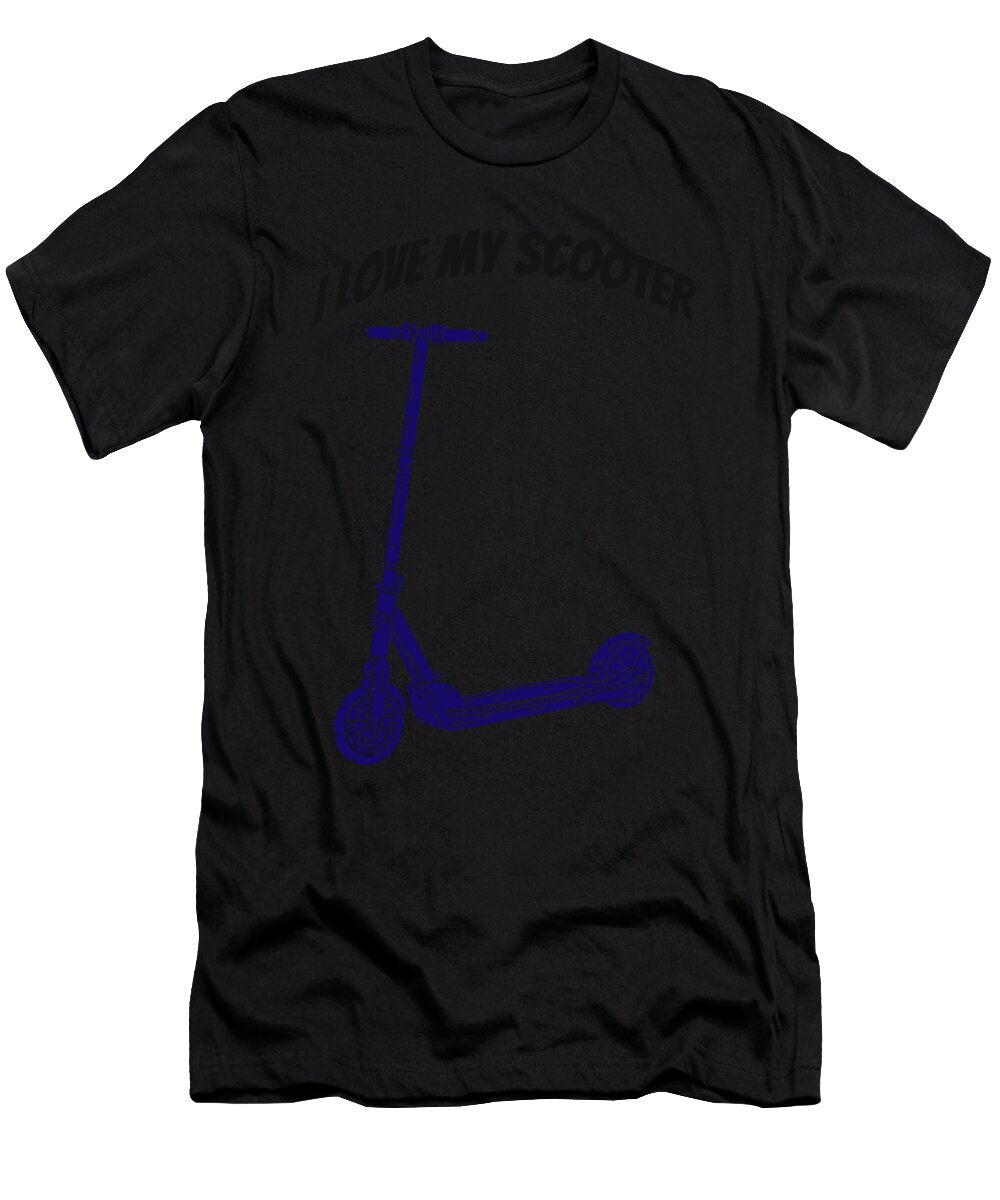 1 Scooter Stunt Stunts Kick Scooter Gift Martin Perzul T-Shirt