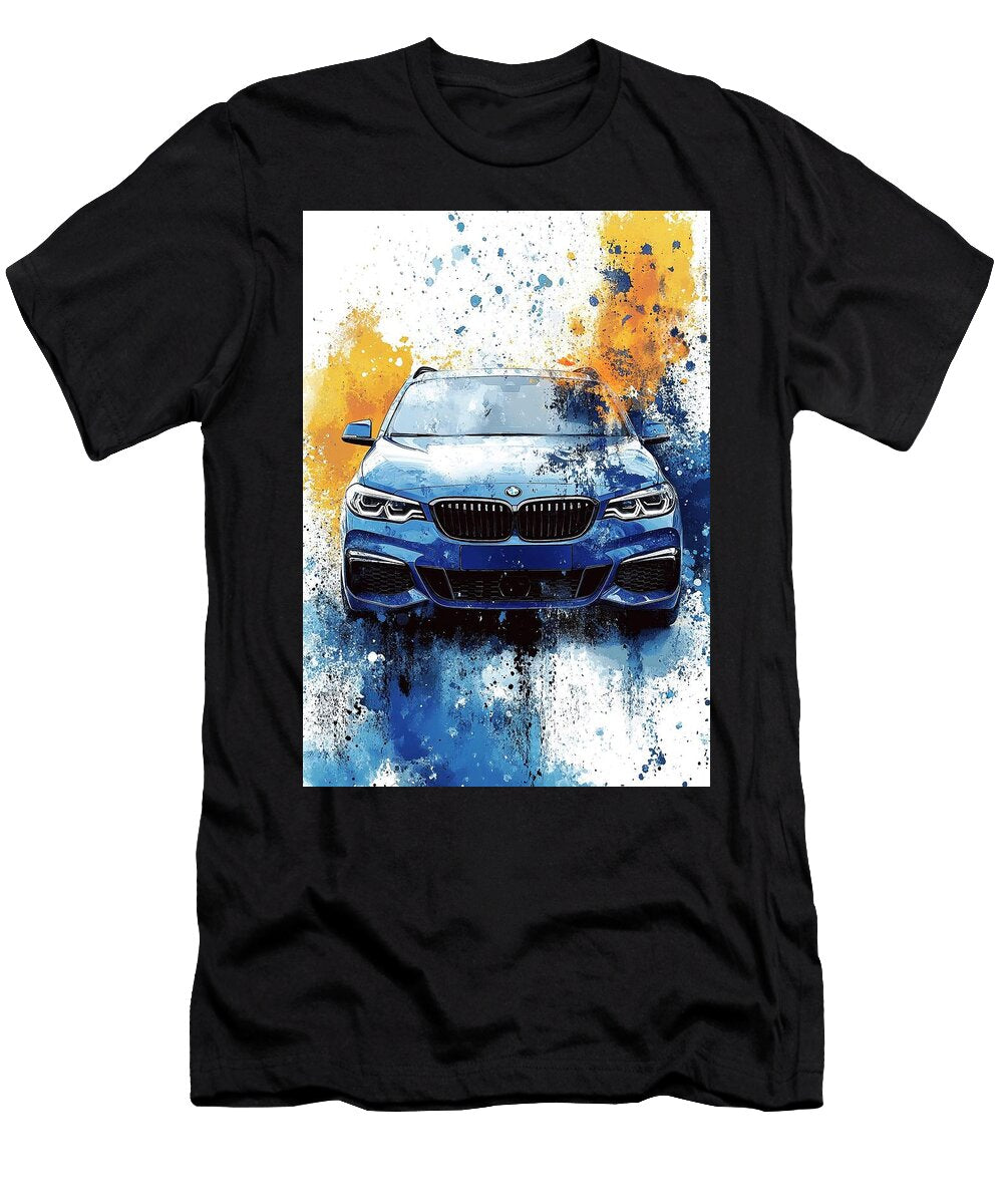 1 Stunning Blue Car Art Design Donato Williamson T-Shirt