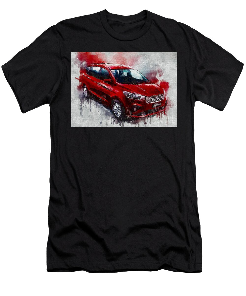 1 Suzuki Minivan Wine Color 2018 19 Maruti Ertiga Cars Marietta Beatty T-Shirt