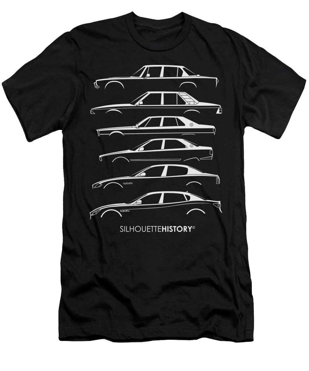 1 Trident Sedan Silhouettehistory Gabor Vida T-Shirt
