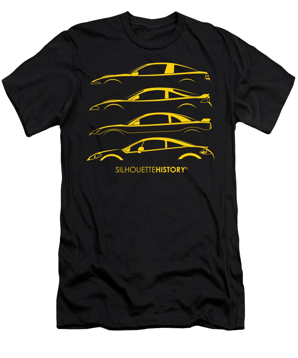 1 Triple Diamonds Coupe Silhouettehistory Gabor Vida T-Shirt