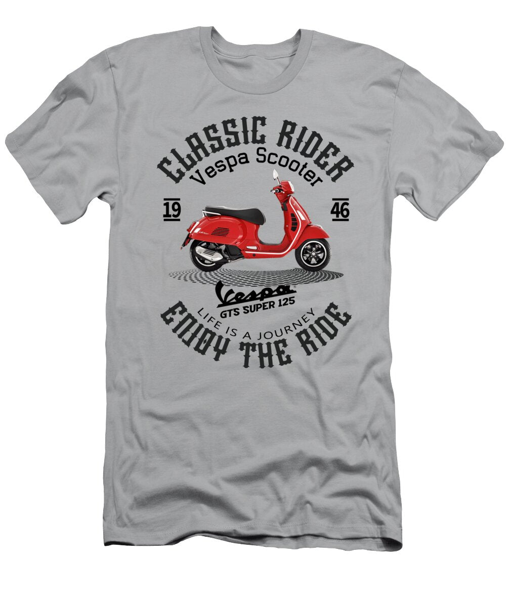 1 Vespa Gts Super 125 Ramkumar Gr T-Shirt