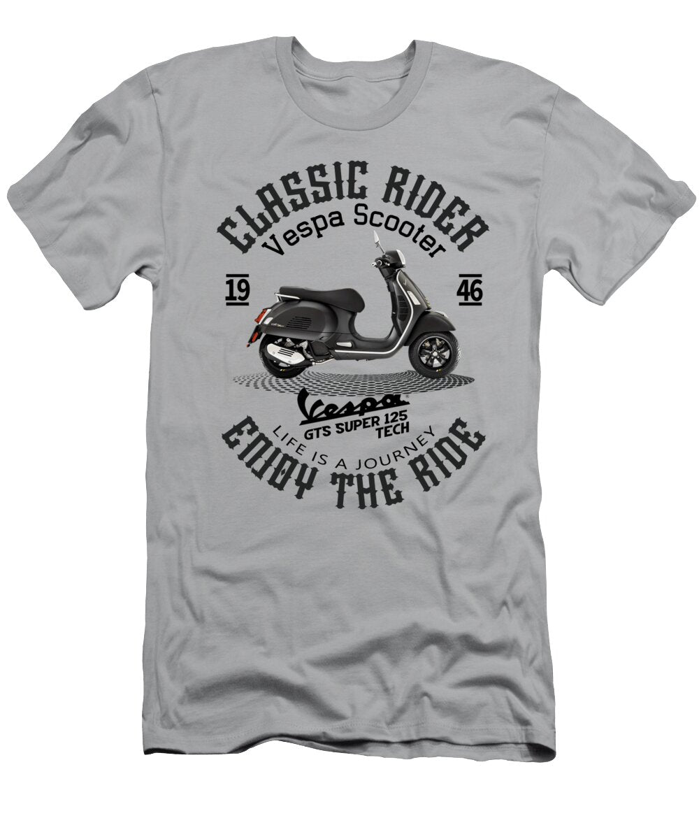 1 Vespa Gts Super 125 Tech Ramkumar Gr T-Shirt