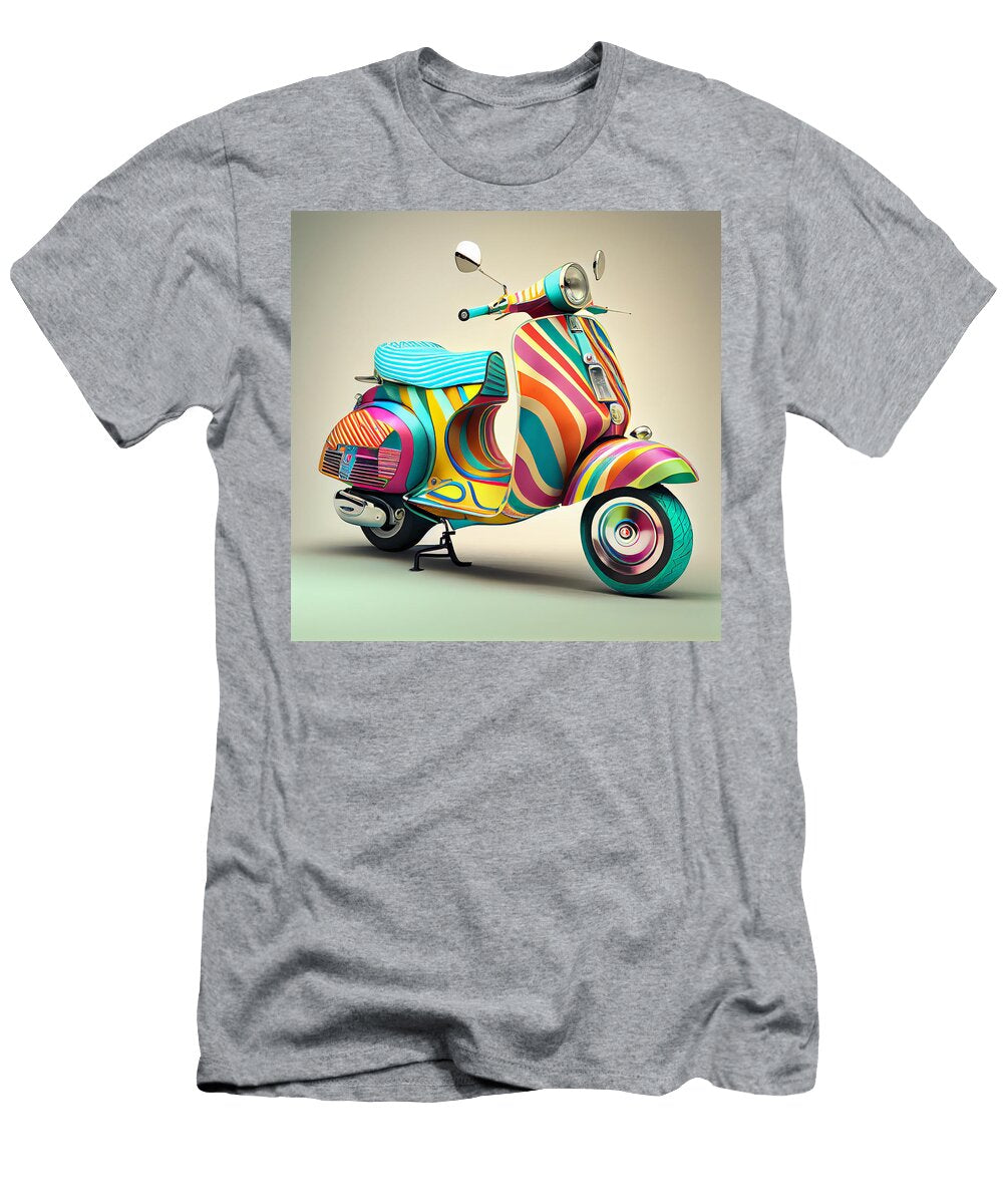 1 Vespa Scooter Art Stephen Smith Galleries T-Shirt