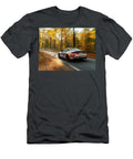 1 Vibrant Car on Autumn Road Evie Carrier T-Shirt