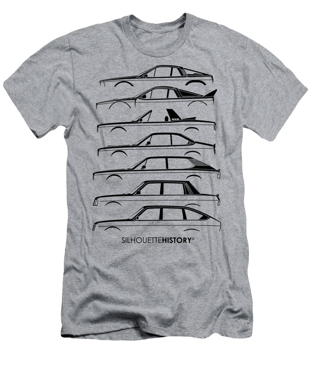 1 Vincenzo B All Silhouettehistory Gabor Vida T-Shirt
