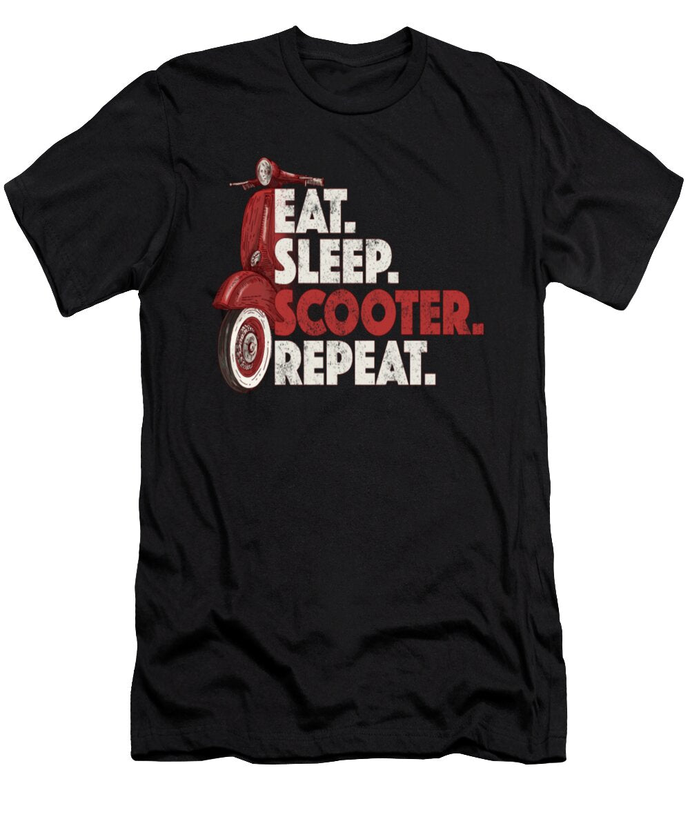 1 Vintage Italian Classic Scooter Tinh Tran Le Thanh T-Shirt