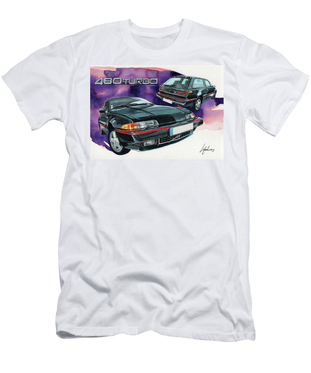1 Volvo 480 Turbo Yoshiharu Miyakawa T-Shirt
