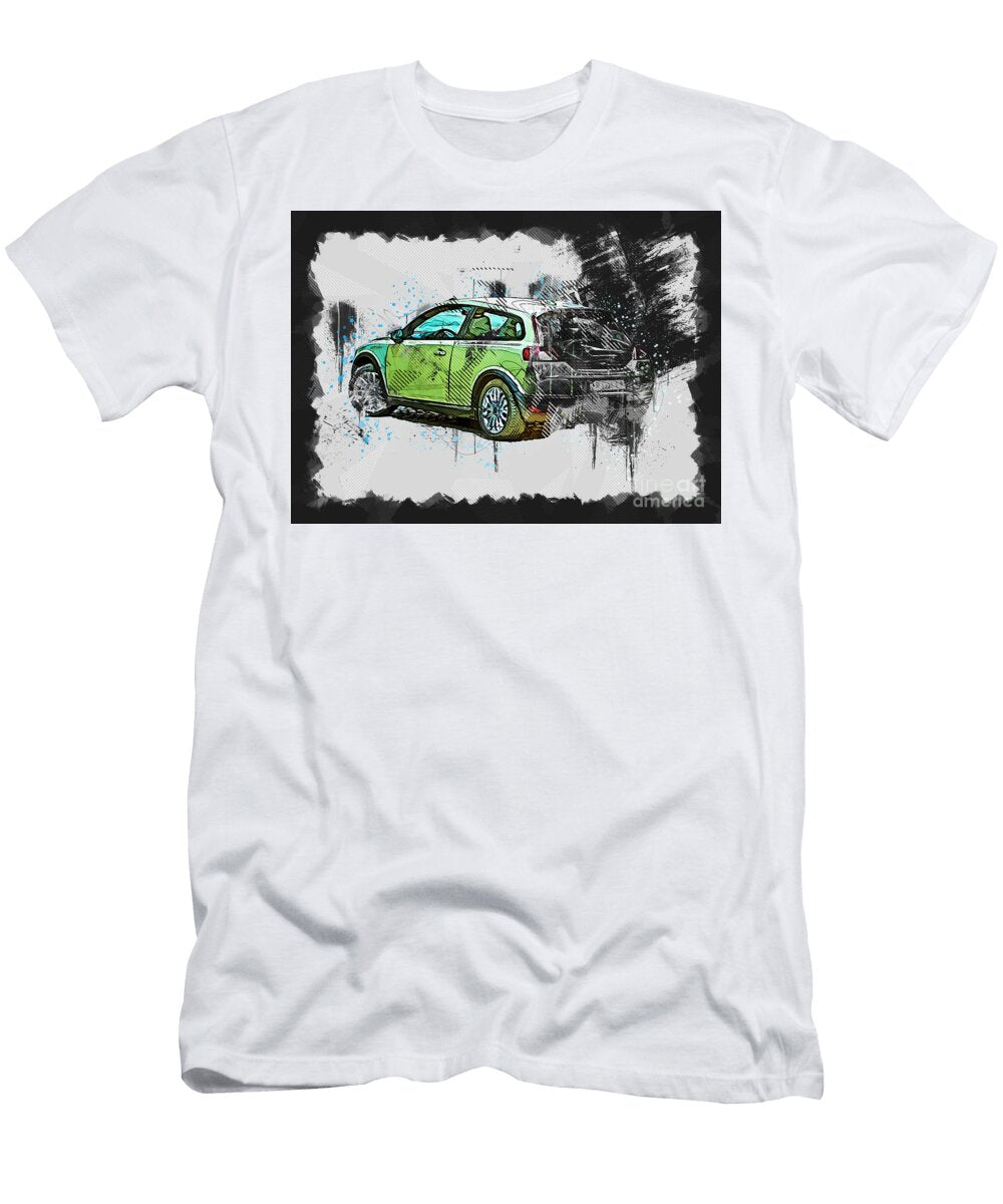 1 Volvo C30 Volvo Hatchback Green Ola Kunde T-Shirt