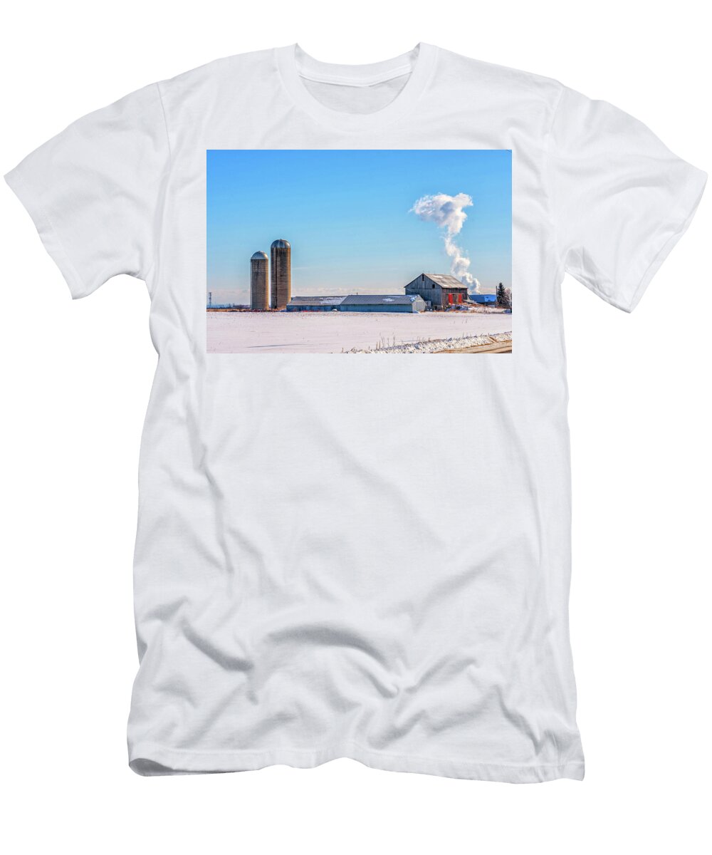 1 Winter Ontario Farm 2 Steve Harrington T-Shirt