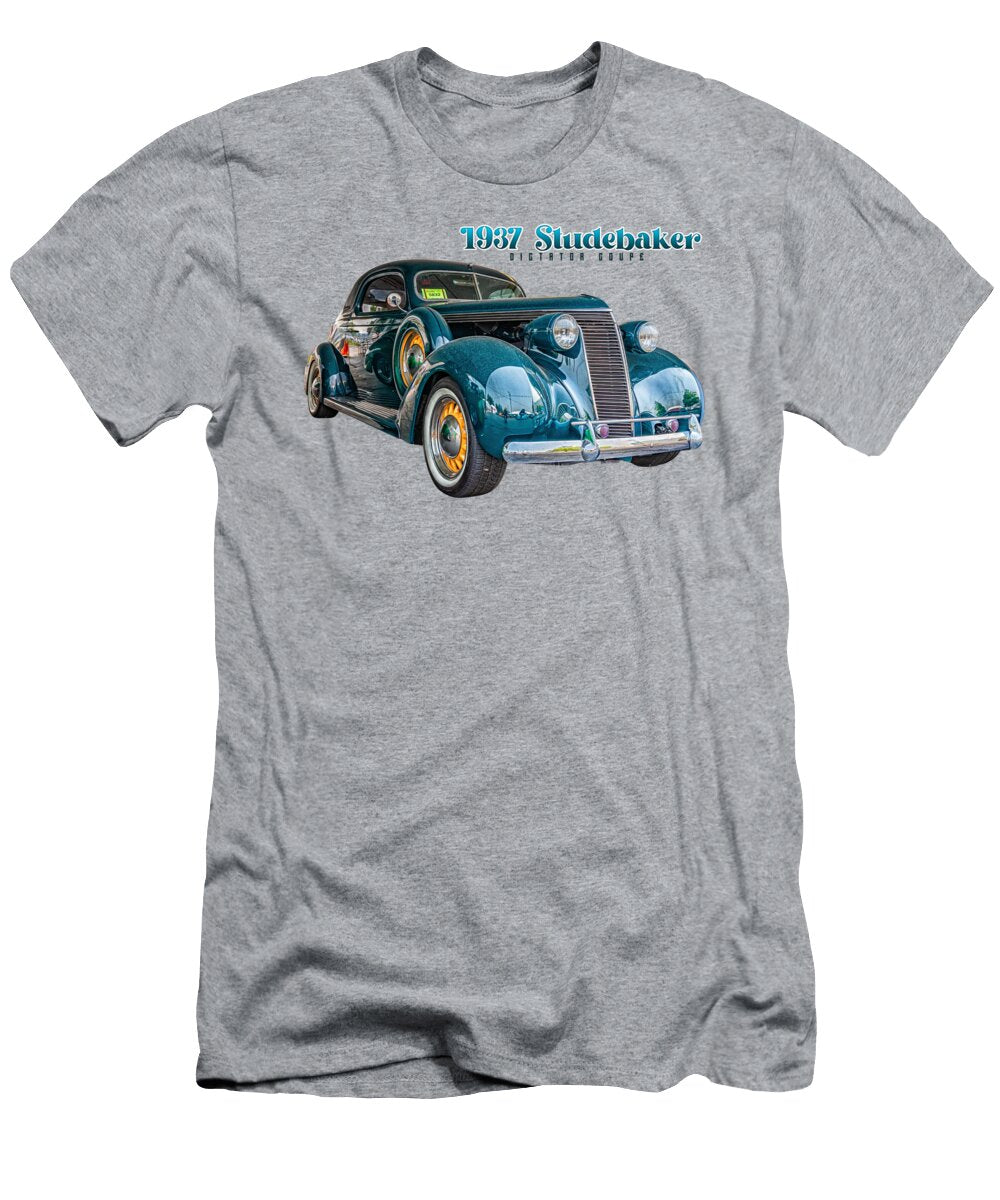 10 1937 Studebaker Dictator Coupe Gestalt Imagery T-Shirt