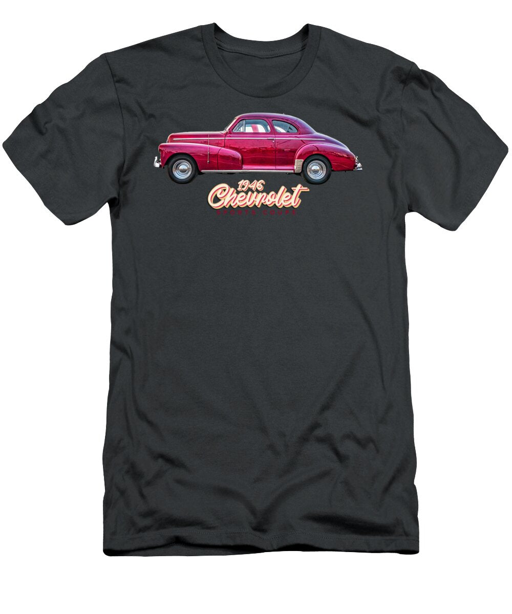 10 1946 Chevrolet Sports Coupe Gestalt Imagery T-Shirt