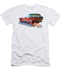 10 1955 Chevrolet Belair Hardtop Coupe Gestalt Imagery T-Shirt