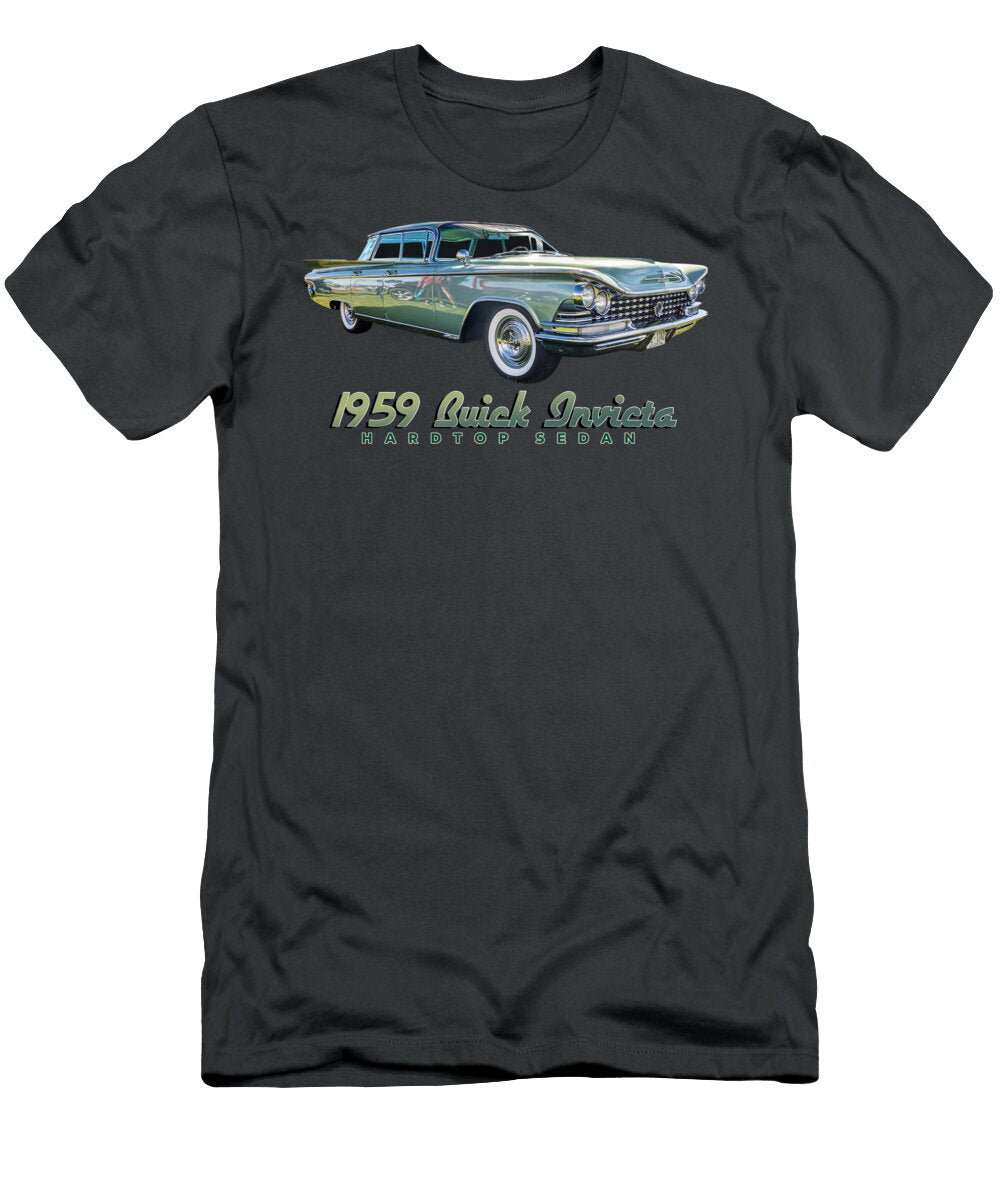 10 1959 Buick Invicta Hardtop Sedan Gestalt Imagery T-Shirt