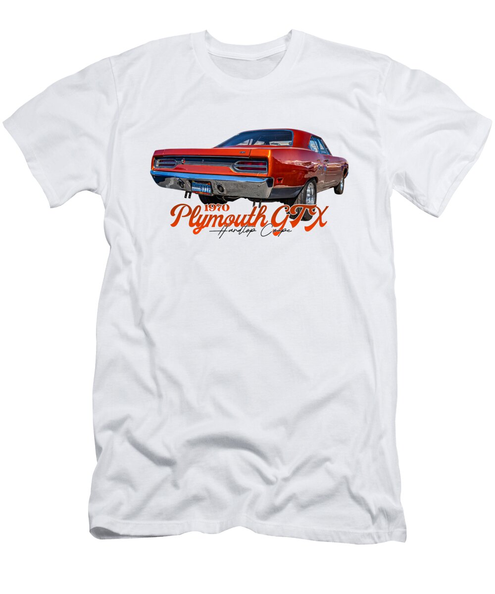 10 1970 Plymouth Gtx Hardtop Coupe Gestalt Imagery T-Shirt