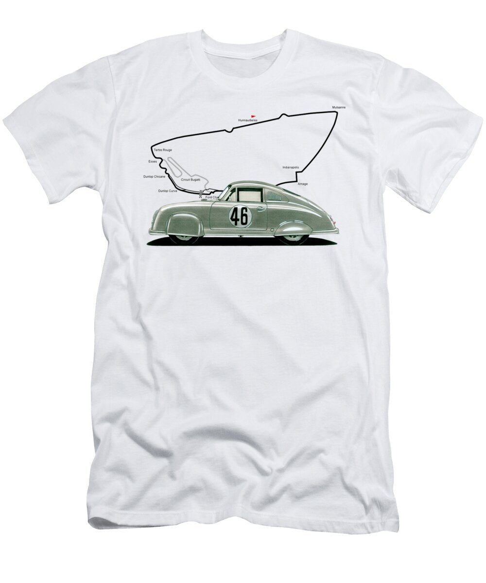 10 Porsche 356 Sl Coupe Gmund 1951 24 Hours of Le Mans Vladislav Shapovalenko T-Shirt