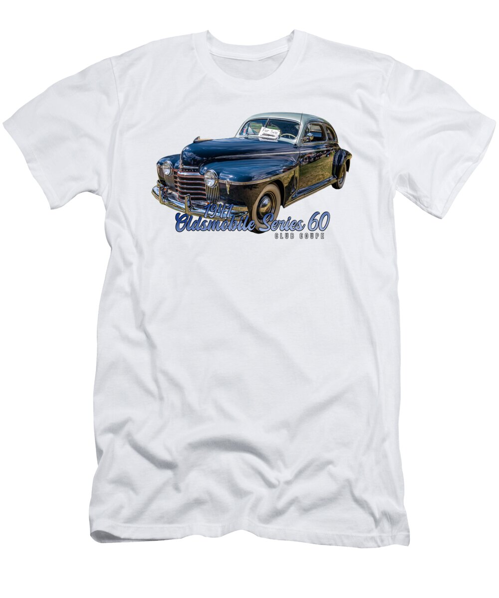 11 1941 Oldsmobile Series 60 Club Coupe Gestalt Imagery T-Shirt