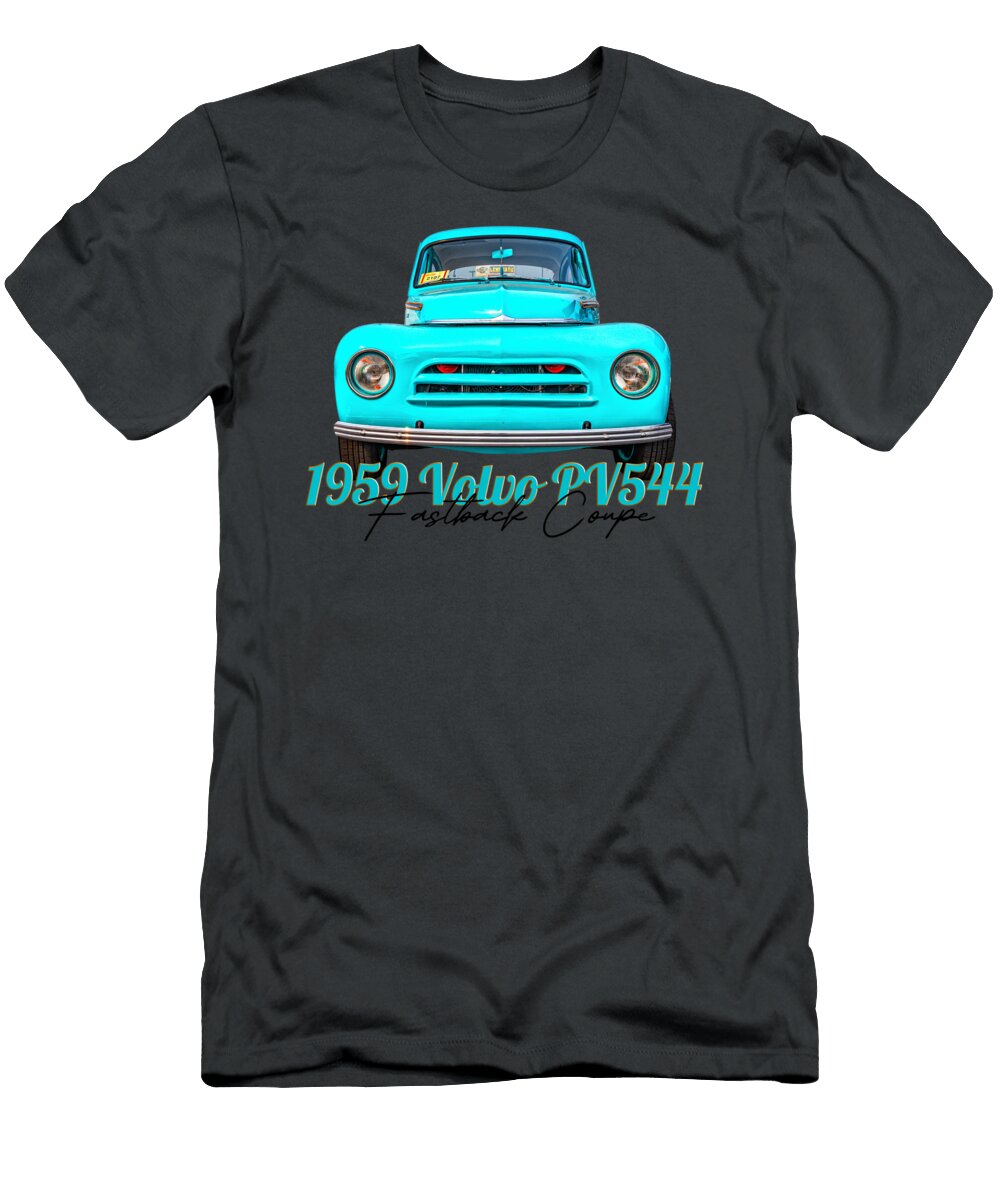 11 1959 Volvo Pv544 Fastback Coupe Gestalt Imagery T-Shirt