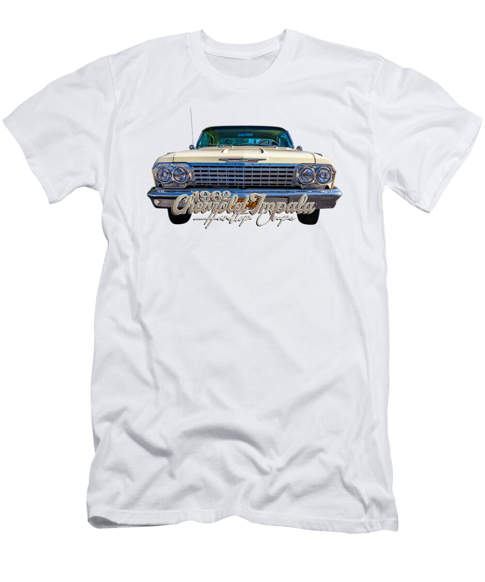 11 1962 Chevrolet Impala Hardtop Coupe Gestalt Imagery T-Shirt