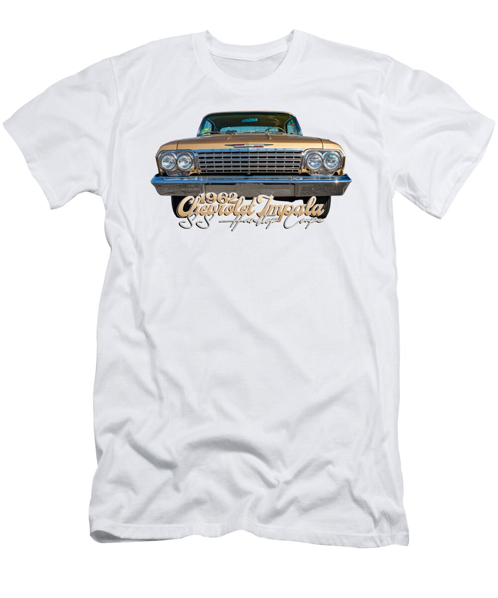11 1962 Chevrolet Impala Ss Hardtop Coupe Gestalt Imagery T-Shirt