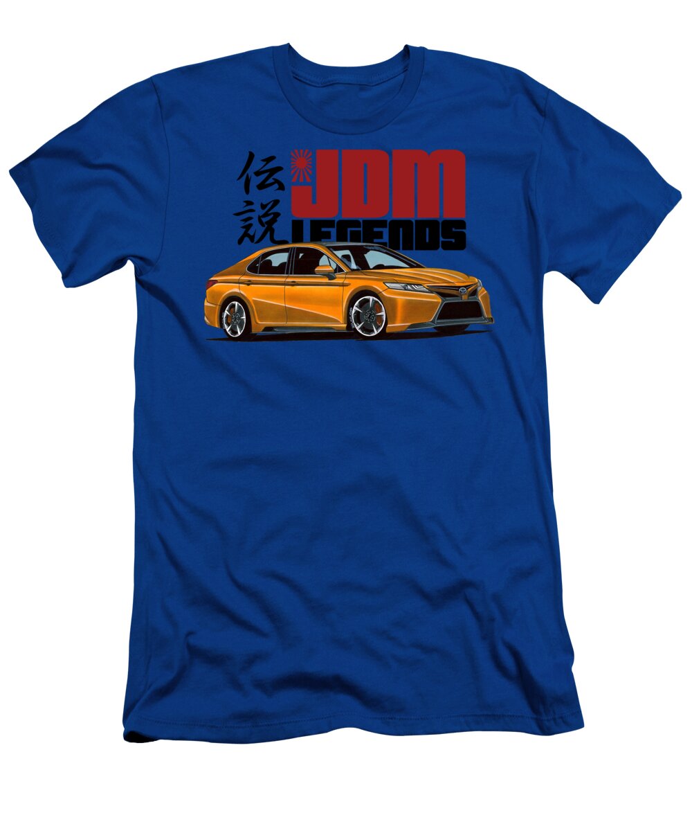 11 Japanese Jdm Legend 4 Door Sedan Trd Toyota Camry Xv70 V6 35l Vladyslav Shapovalenko T-Shirt