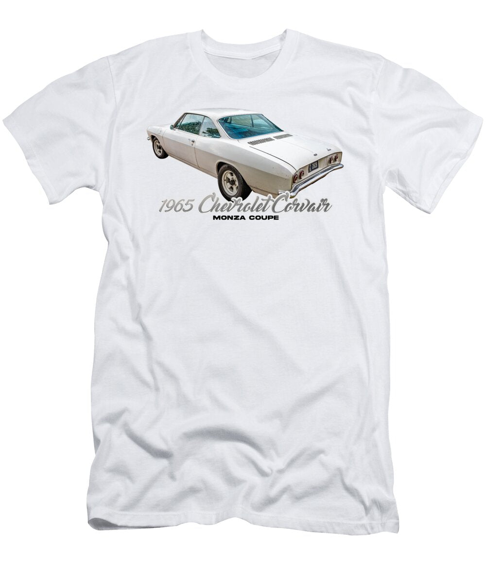 12 1965 Chevrolet Corvair Monza Coupe Gestalt Imagery T-Shirt